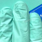 Перчатки нитриловые Nitrylex Green размер XS мятные 100 шт - изображение 2