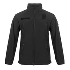 Куртка Vik-Tailor SoftShell з липучками для шевронів Black, 48 - изображение 3