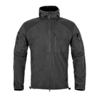 Кофта флісова Helikon-Tex Alpha Hoodie Jacket Grid Fleece Black L - изображение 3