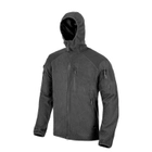 Кофта флісова Helikon-Tex Alpha Hoodie Jacket Grid Fleece Black L - изображение 5