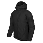 Куртка Helikon-Tex Wolfhound Hoodie® Climashield® Apex Black, XS - зображення 1