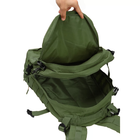 Рюкзак тактичний MOLLE Outdoor Backpack 35L Olive - изображение 5