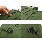 Рюкзак тактичний MOLLE Outdoor Backpack 35L Olive - изображение 6