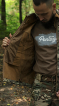 Куртка Vik-Tailor SoftShell з липучками для шевронів Coyote, 44 - зображення 11