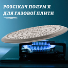 Рассекатель пламени огня переходник на конфорку для газовой плиты двухслойный подставка для турки и кофейника