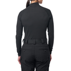 Термореглан женский 5.11 Tactical Women's Mock Neck Long Sleeve Top XS Black - изображение 2