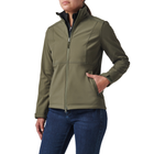 Куртка жіноча 5.11 Tactical Women's Leone Softshell Jacket S RANGER GREEN - зображення 3