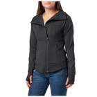Куртка жіноча 5.11 Tactical Women's Crystal Hybrid Full Zip Jacket L Black - зображення 3