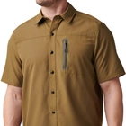 Рубашка тактическая 5.11 Tactical Marksman Utility Short Sleeve Shirt XL Field green - изображение 3