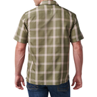 Рубашка тактическая 5.11 Tactical Nate Short Sleeve Shirt 2XL Sage Green Plaid - изображение 2
