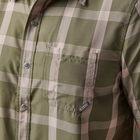 Рубашка тактическая 5.11 Tactical Nate Short Sleeve Shirt 2XL Sage Green Plaid - изображение 5