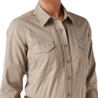 Рубашка тактическая женская 5.11 Tactical Women’s ABR Pro Long Sleeve Shirt XL Khaki - изображение 5