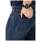 Брюки тактические джинсовые 5.11 Tactical Defender-Flex Slim Jeans W38/L34 Stone Wash Indigo - изображение 10