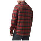 Рубашка тактическая 5.11 Tactical Lester Long Sleeve Shirt XL Red Bourbon Plaid - изображение 4