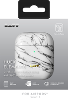 Чохол Laut HUEX ELEMENTS для AirPods Білий мармур (L_AP_HXE_MW) - зображення 5