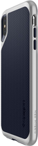Panel Spigen Neo Hybrid Satin do Apple iPhone Xs Max Silver (065CS24840) - obraz 3