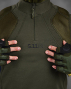 Тактическая боевая рубашка убакс с демфером 5.11 Tactical L олива (86421) - изображение 2