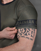 Армейская мужская потоотводящая футболка С Черепом M олива (86426) - изображение 3