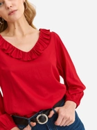 Блузка жіноча Top Secret SBD1522CE 34 Червона (5903411546578) - зображення 5