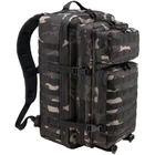 Тактичний військовий рюкзак Brandit US Cooper 65 л, армійський рюкзак, чорний мультикам - зображення 1