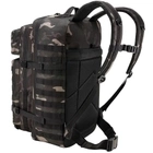 Тактичний військовий рюкзак Brandit US Cooper 65 л, армійський рюкзак, чорний мультикам - зображення 2