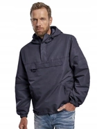 Тактична куртка анорак Brandit Summer Windbreaker, водонепроникна літня вітровка, синій XXL - зображення 6
