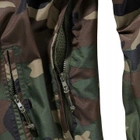Тактическая куртка анорак Brandit Summer Windbreaker, водонепроницаемая летняя ветровка, US Woodland XXL - изображение 7