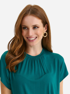 Bluzka damska z krótkim rękawem Top Secret SBK2928CZ 40 Zielona (5903411548312) - obraz 4