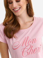 Koszulka damska z nadrukiem Top Secret SPO6105RO 36 Różowa (5903411544260) - obraz 4