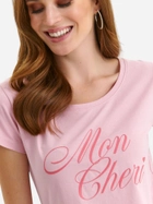 Koszulka damska z nadrukiem Top Secret SPO6105RO 42 Różowa (5903411544291) - obraz 4