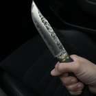 Нож «Компас ужаса» (ламинат) ручной работы - изображение 5