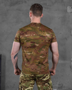 Тактическая мужская потоотводящая футболка с Гербом Украины S мультикам (86496) - изображение 5