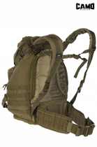 Рюкзак тактический CAMO OVERLOAD Olive 60л - изображение 9