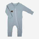 Дитячий чоловічок для новонароджених для хлопчика Nicol 205032 56 см Сірий (5905601015185) - зображення 2