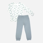 Дитяча піжама для хлопчика Nicol 205036 110 см Білий/Сірий (5905601015277) - зображення 3