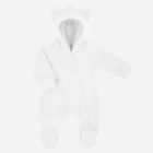 Дитячий демісезонний суцільний комбінезон для новонароджених Nicol 205271 62 см Білий (5905601016540) - зображення 1