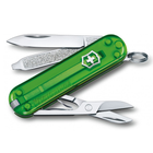 Нож Victorinox Classic SD Colors Transparent with Box Green (1049-Vx06223.T41G) - изображение 1