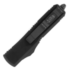 Нож автоматический Microtech UTX-85 Tanto Point Tactical (длина: 191 мм, лезвие: 79 мм), черный - изображение 3