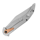 Нож складной Kershaw Strata (длина: 251мм, лезвие: 114мм), черный-стальной - изображение 2