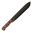 Мачете Boker Heavy Duty Machete Small (довжина 420 мм, лезо 275 мм, чорне), дерево - зображення 2