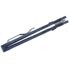 Нож складной Spyderco Manix 2 (длина: 204 мм, лезвие: 86 мм), темно-синий - изображение 5