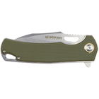 Нож складной Boker Magnum Skelsis (длина: 190мм, лезвие: 83мм), зеленый - изображение 5