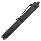 Ніж автоматичний Microtech Makora Double Edge BB Tactical (довжина 215 мм, лезо 82 мм), чорний - зображення 5