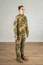 Жіноча тактична форма убакс та штани з наколінниками CoolMax ріп-стоп standart Піксель (635) , S - зображення 4