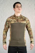 Армійський убакс з довгим рукавом CoolMax tactical Мультикам Олива (606) , 2XL - зображення 1