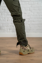 Жіночі армійські штани ріп-стоп з кишенями літні tactical Олива (668) , 3XL - зображення 6