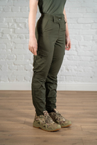 Жіночі армійські штани ріп-стоп з кишенями літні tactical Олива (668) , 3XL - зображення 10