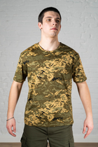 Армійська футболка CoolMax потовідвідна Піксель (529) , L - зображення 1