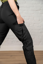 Жіночі військові штани ріп-стоп з кишенями літні tactical Чорні (669) , XL - зображення 8