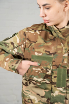 Жіноча військова форма кітель зі штанами ріп-стоп standart Мультикам (617) , 2XL - зображення 5
